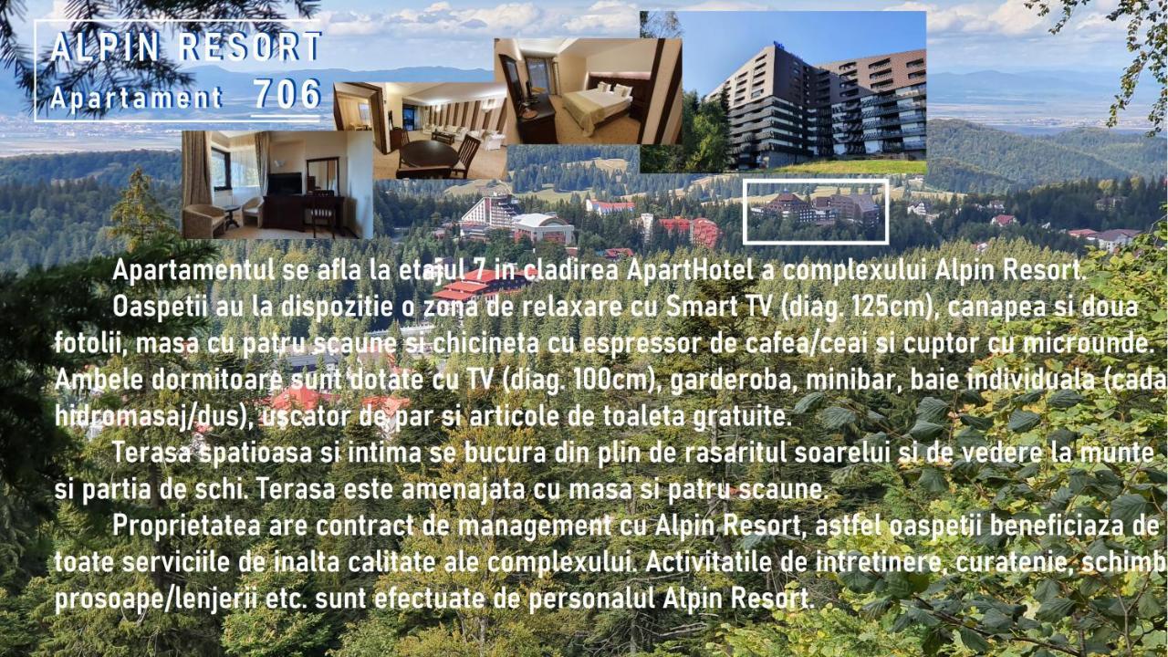Apartament 2706 Alpin Resort, Etaj 7, Brassópojána Kültér fotó